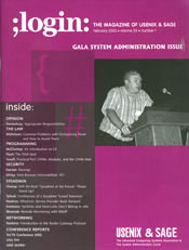 February 2003 cover graphic