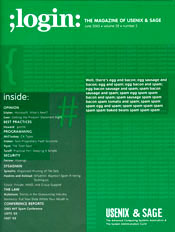 June 2003 cover
graphic
